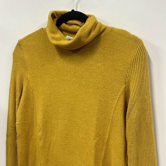 Anthropologie Saturday Sunday Brushed Fleece Turtleneck Long Sleeve S - Picture 6 of 10